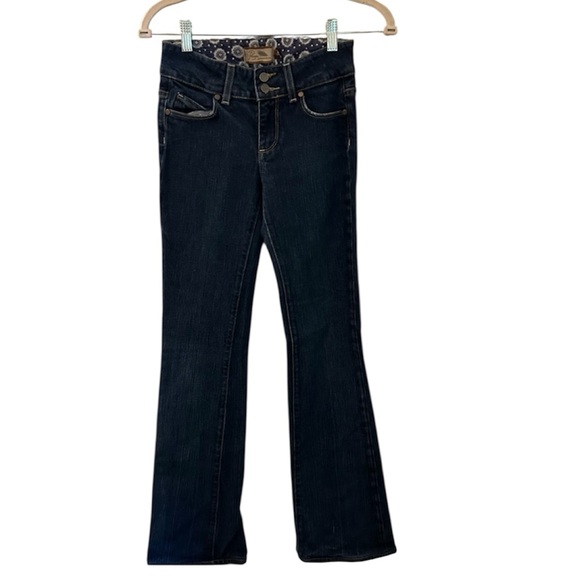 PAIGE jeans premium Denim size 24 “hidden hills” style bootcut - Picture 1 of 10